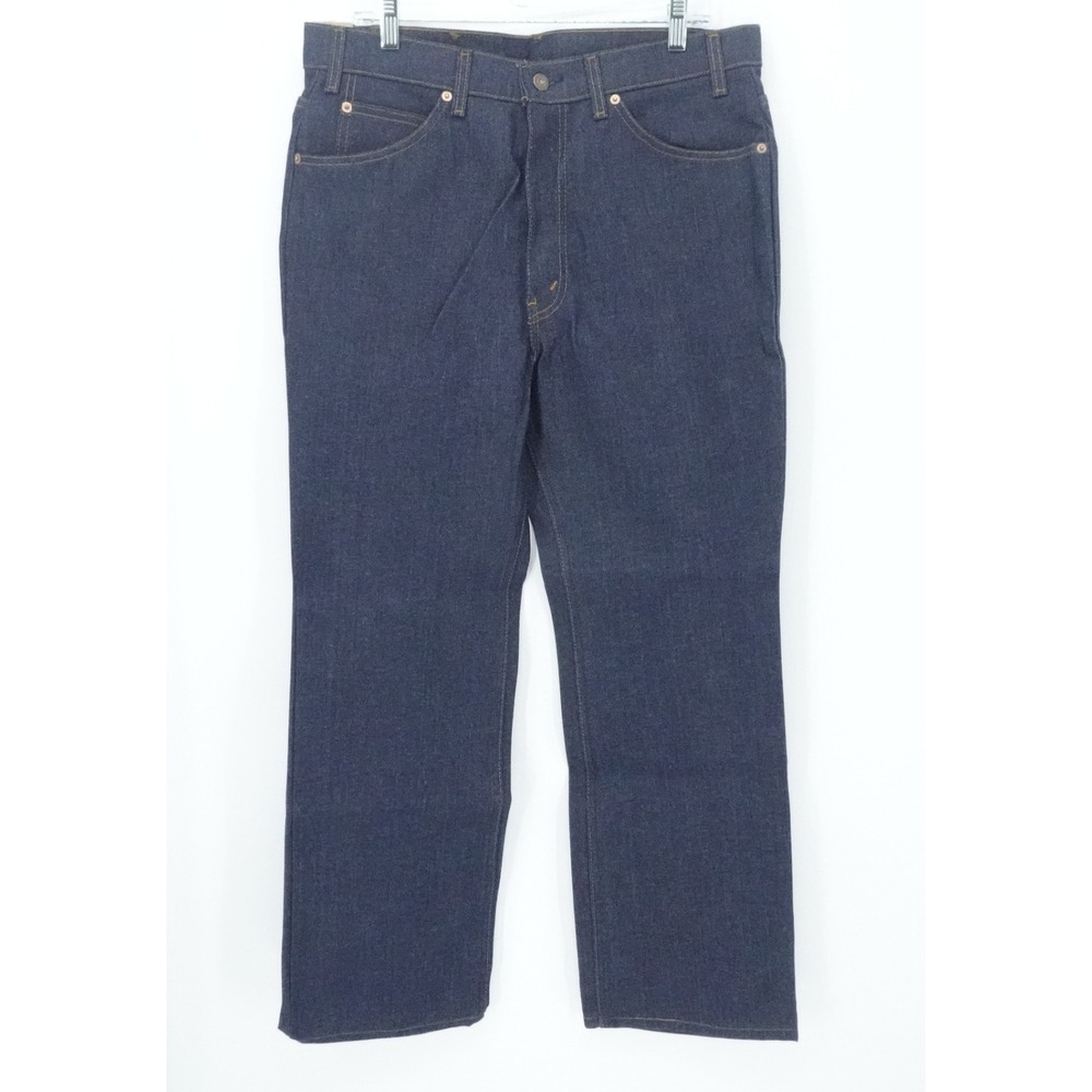 Vintage Levis 517 Jeans Mens 36x29 Blue Bootcut Orange Tab Made USA‎ 80s
